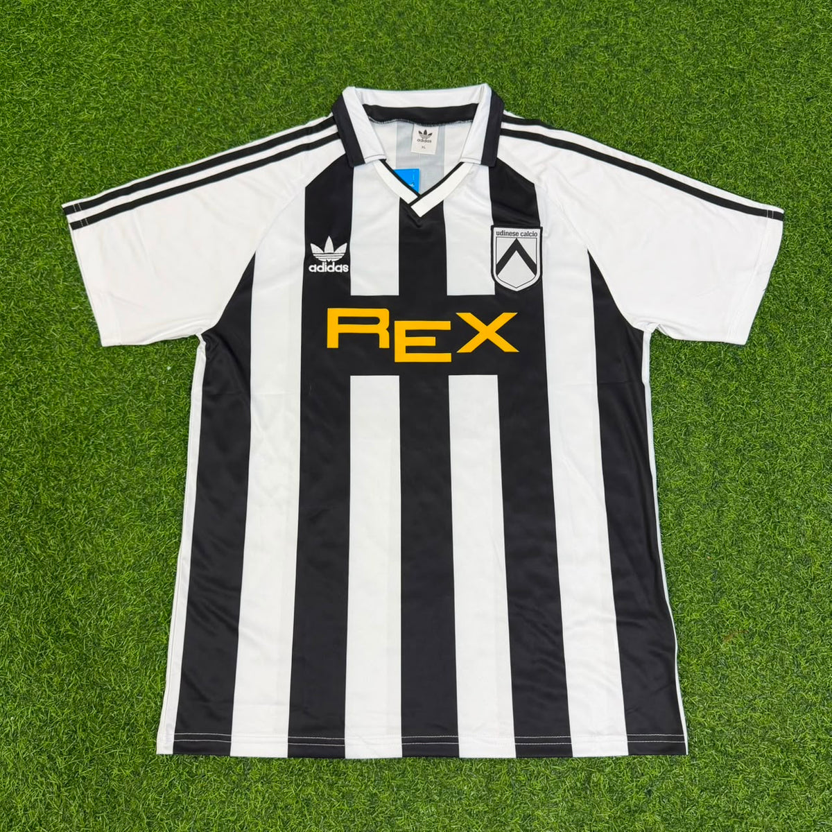 Antonio Di Natale Udinese Calcio 1991/92 Season Retro Football Jersey – Front View