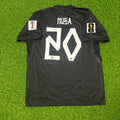 Antonio Nusa #20 Norway 2026 World Cup Black Away Football Jersey – Back View