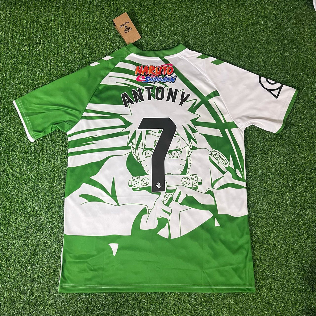 Antony – Real Betis Naruto Special Edition Jersey – | | – Back View