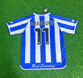 Real Sociedad 2002/2003 Retro Football Jersey – Mikel Aranburu – Back View