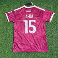 Arda Güler Pink Jersey – Back View