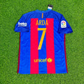 Arda Turan – Barcelona 2016/17 Home Retro Jersey – Back View
