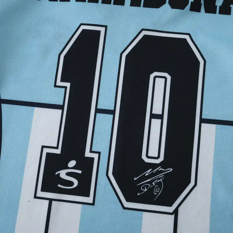 Argentina Retro Kids Football Kit Diego Armando Maradona – 11