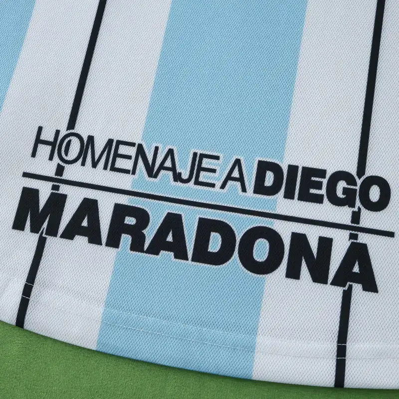 Argentina Retro Kids Football Kit Diego Armando Maradona – 4