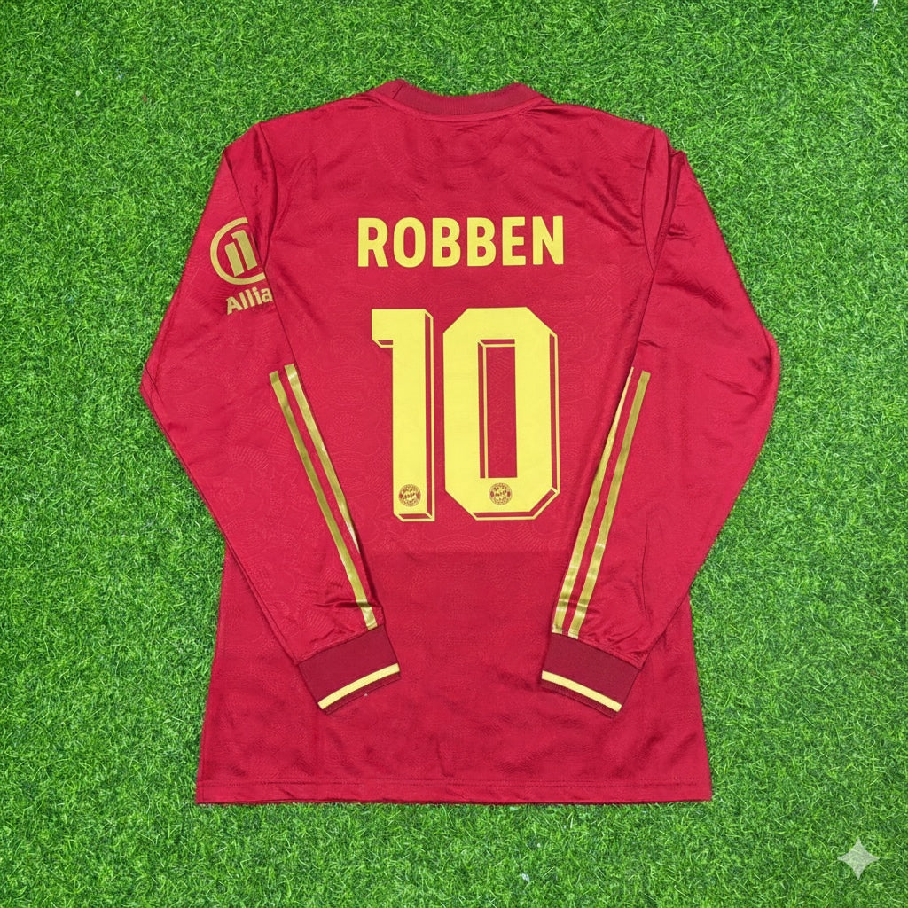 Bayern München 125 Jahre Spezial-Edition – Arjen Robben 10 - – Back View