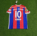 Arjen Robben Bayern Munich 2014-2015 Kit Jersey – Back View