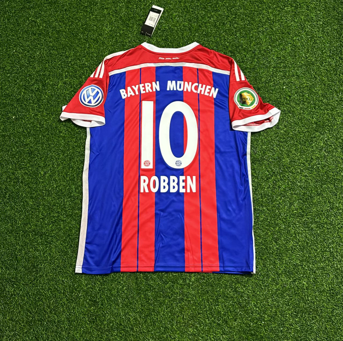 Arjen Robben Bayern Munich 2014-2015 Kit Jersey – Back View