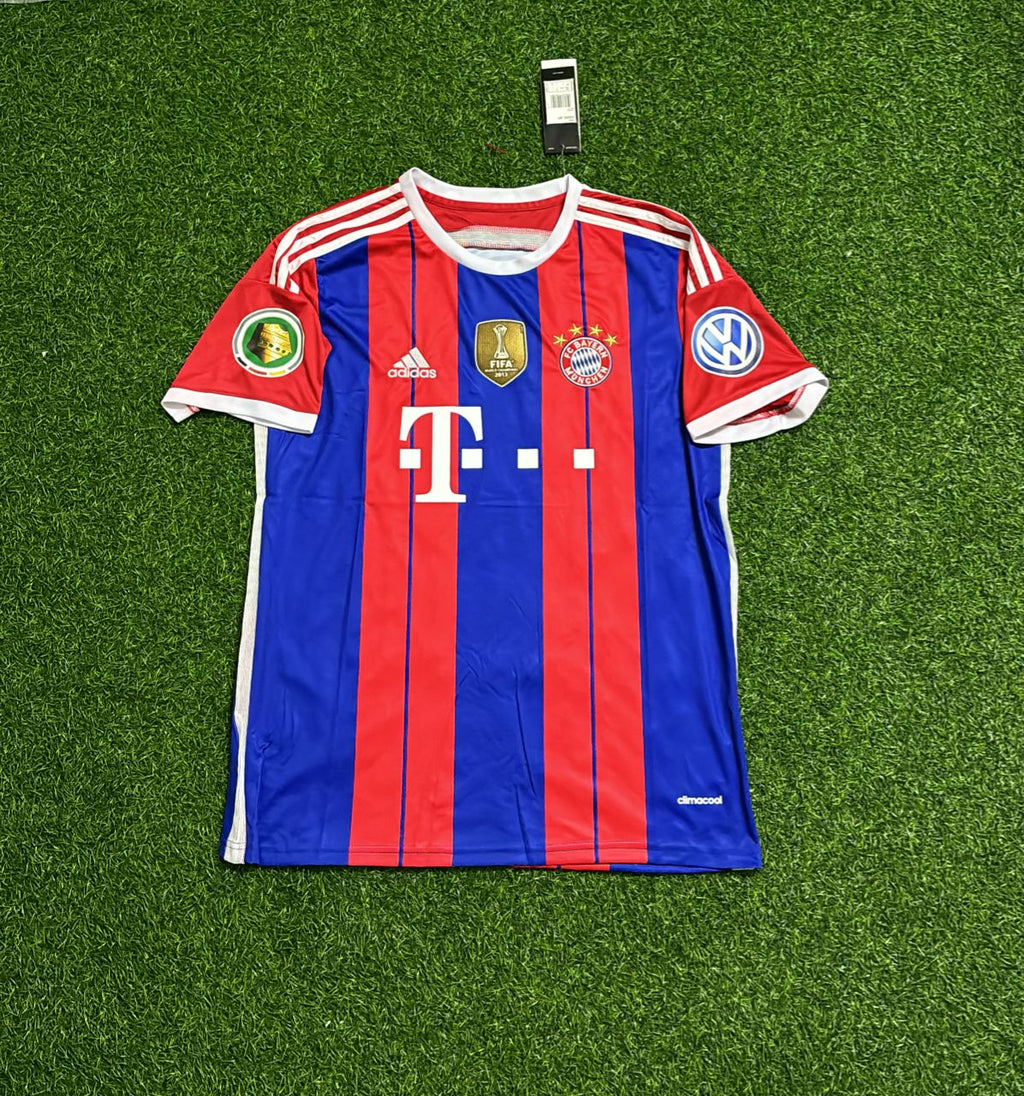 Arjen Robben Bayern Munich 2014-2015 Kit Jersey – Front View