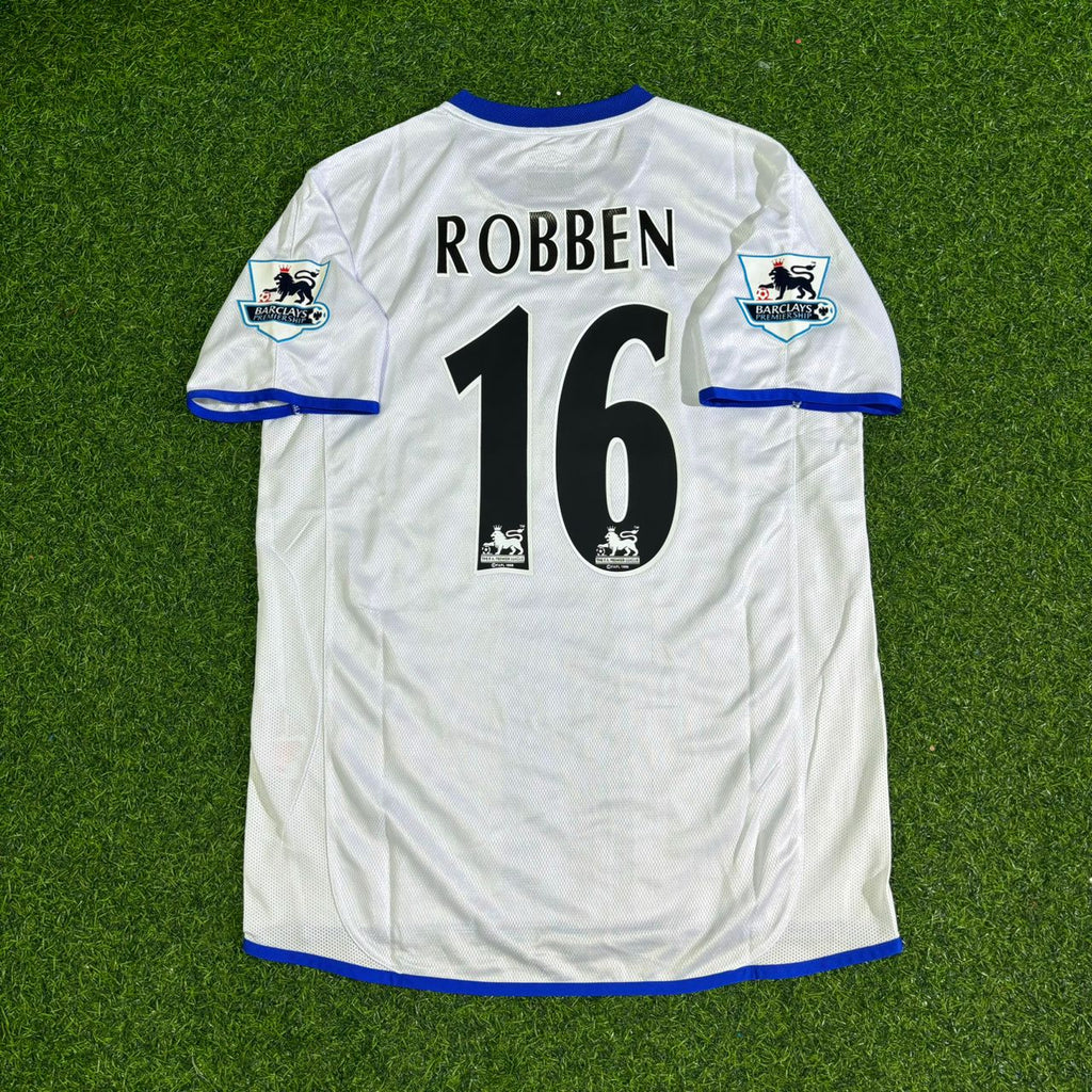 2004 Arjen Robben Chelsea Away Retro Football Jersey – Back View