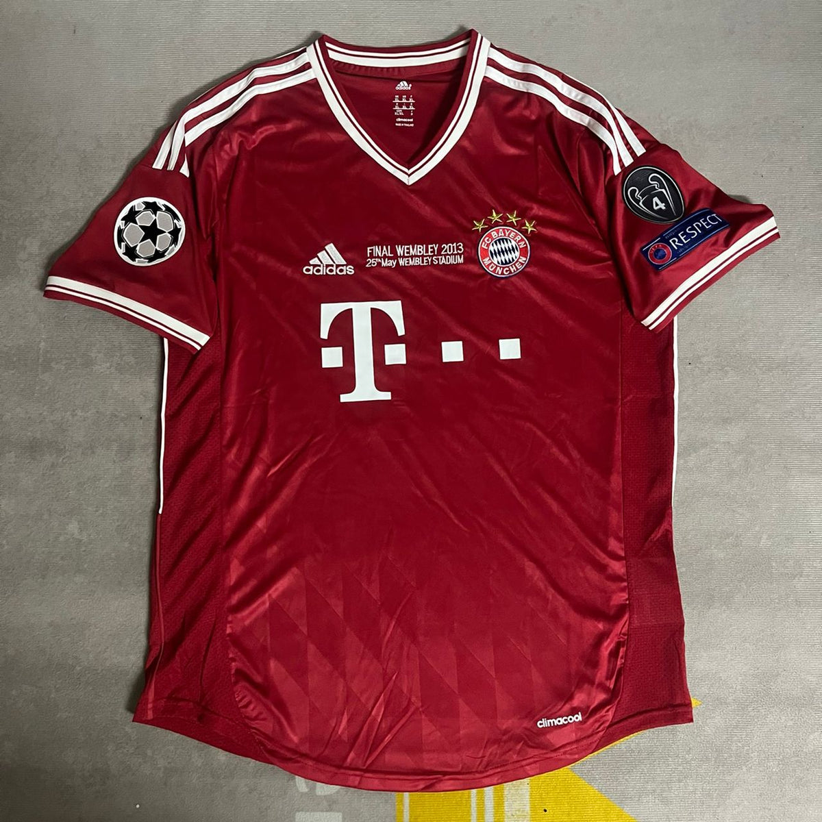 Arjen Robben Bayern Munich 2013 Champions League Wembley Final Jersey – 4