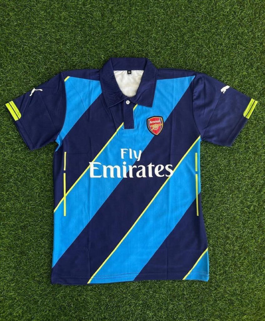 Arsenal 2014/2015 Third Football Jersey – Back View