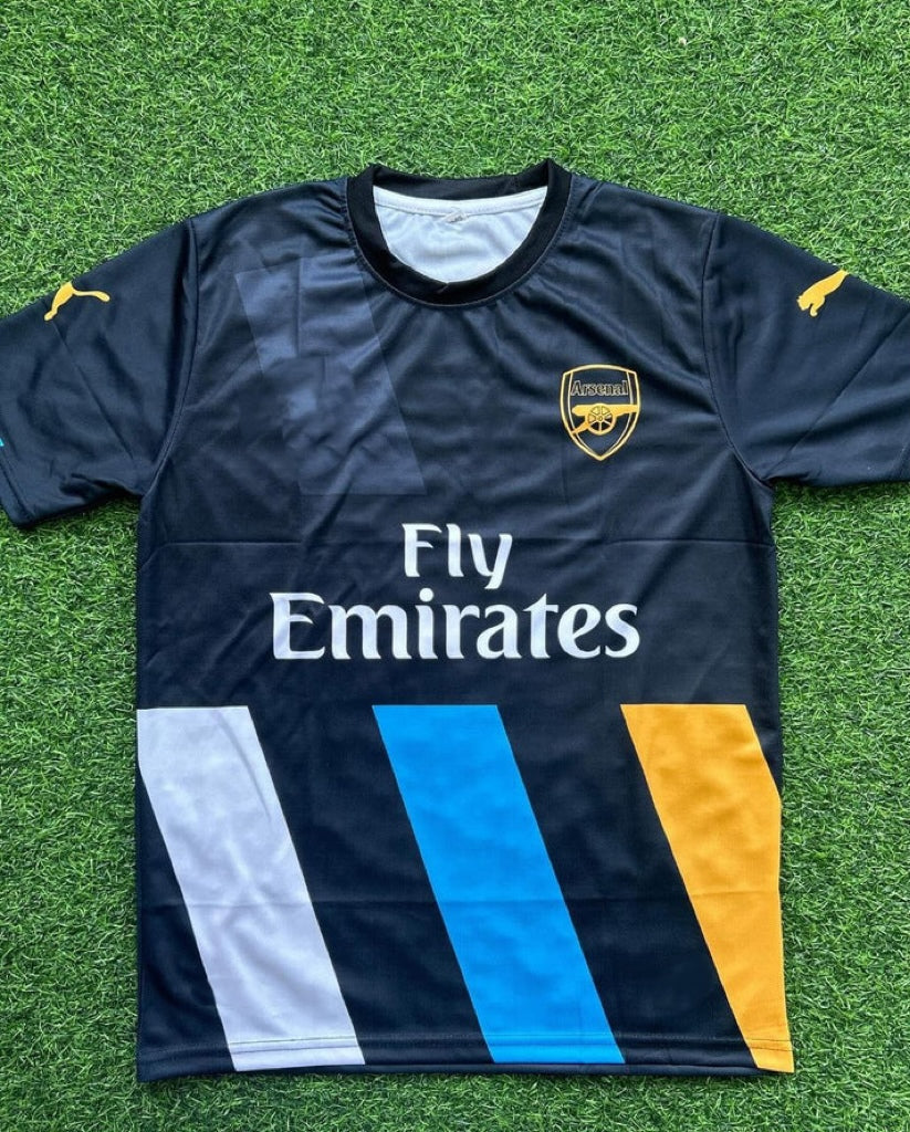 Arsenal 2015/2016 Season Third Retro Jersey – Back View