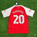 Arsenal Home New Season 2026 Jersey Soccer – Noni Madueke – Back View