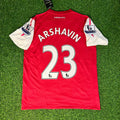Andrey Arshavin #23 Arsenal 2010-2011 Retro Kit Jersey – Back View