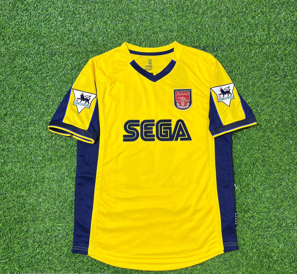 2000 Arsenal FC Retro Football Jersey – Back View