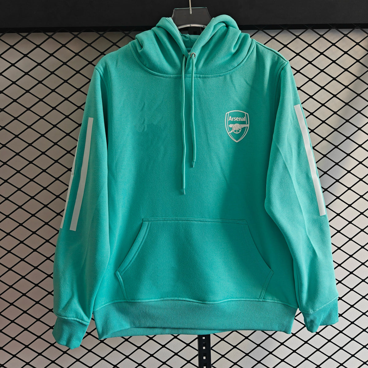 Arsenal - Hoodie Winter Fleece- Football Kapuzenpullover Paradise Edition – Front View