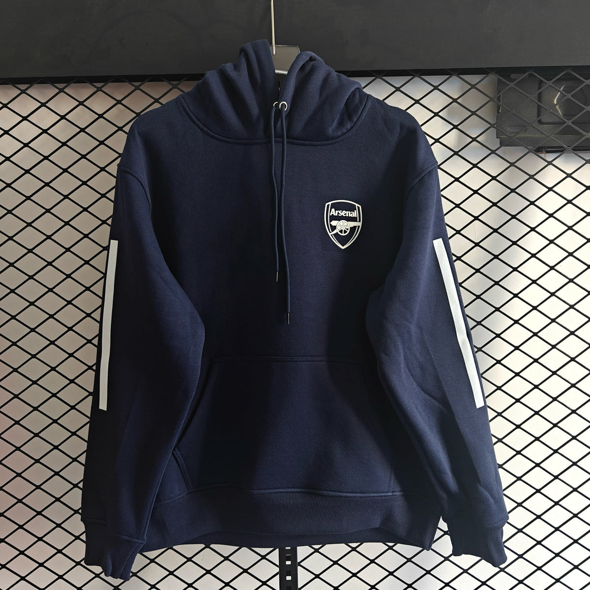 Arsenal - Hoodie Winter Fleece- Football Kapuzenpullover Paradise Edition – Detailed View