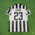 Juventus 2014 2015 Retro Jersey – Arturo Vidal 23- – Back View