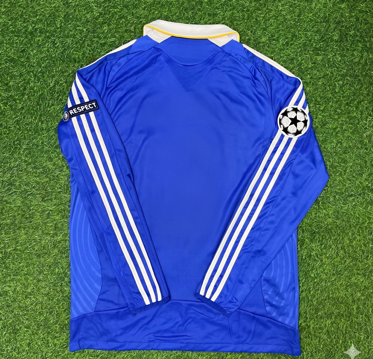2008 Chelsea Champions League Final Long Sleeve Football Jersey – Front View