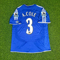 Ashley Cole – Chelsea 2006–2008 Season Retro Kit Jersey – | | – Back View
