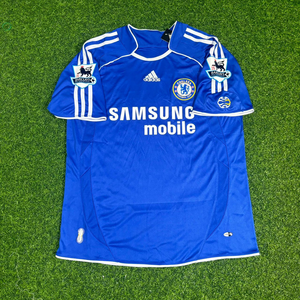 Ashley Cole – Chelsea 2006–2008 Season Retro Kit Jersey – | | – Front View