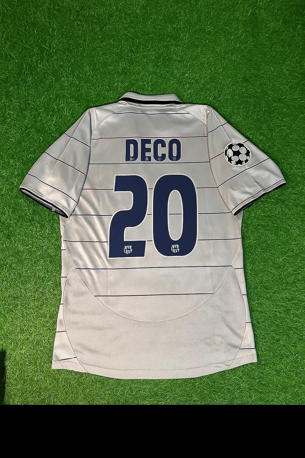 Deco #20 - Barcelona 2004/2005 Retro Jersey – Back View