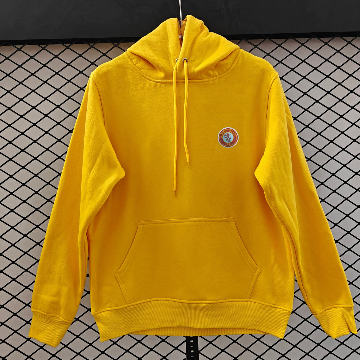 Aston Villa - Hoodie Winter Fleece- Football Kapuzenpullover Paradise Edition – Detailed View