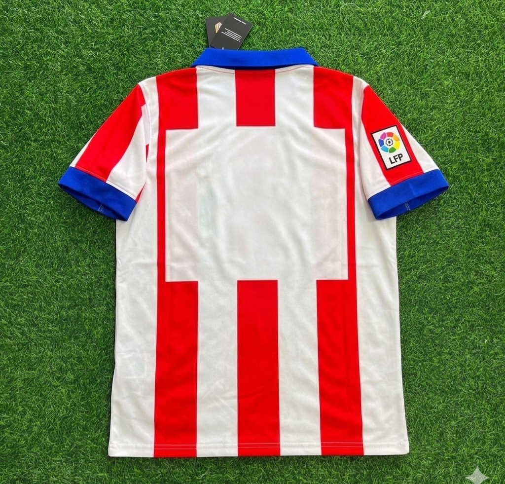 Atlético Madrid Home 2014/15 Retro Kit Jersey – Front View