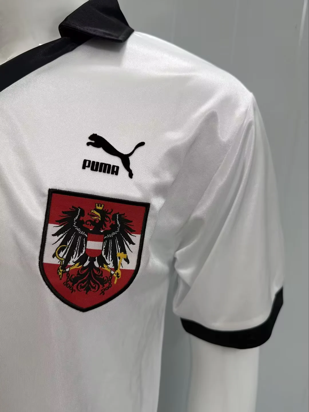 1990 Austria World Cup White Retro Football Jersey – 5