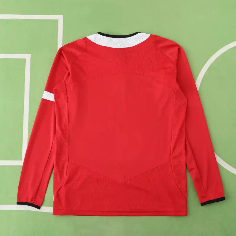 Manchester United FC 04/05 Season Home Red Retro Football Jersey – Front View