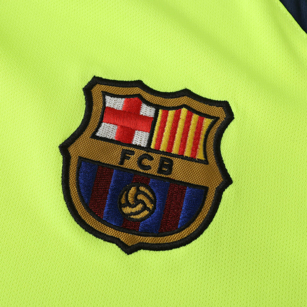 FC Barcelona 2005-2006 Season Away Retro Football Jersey Trikot Maillot V6