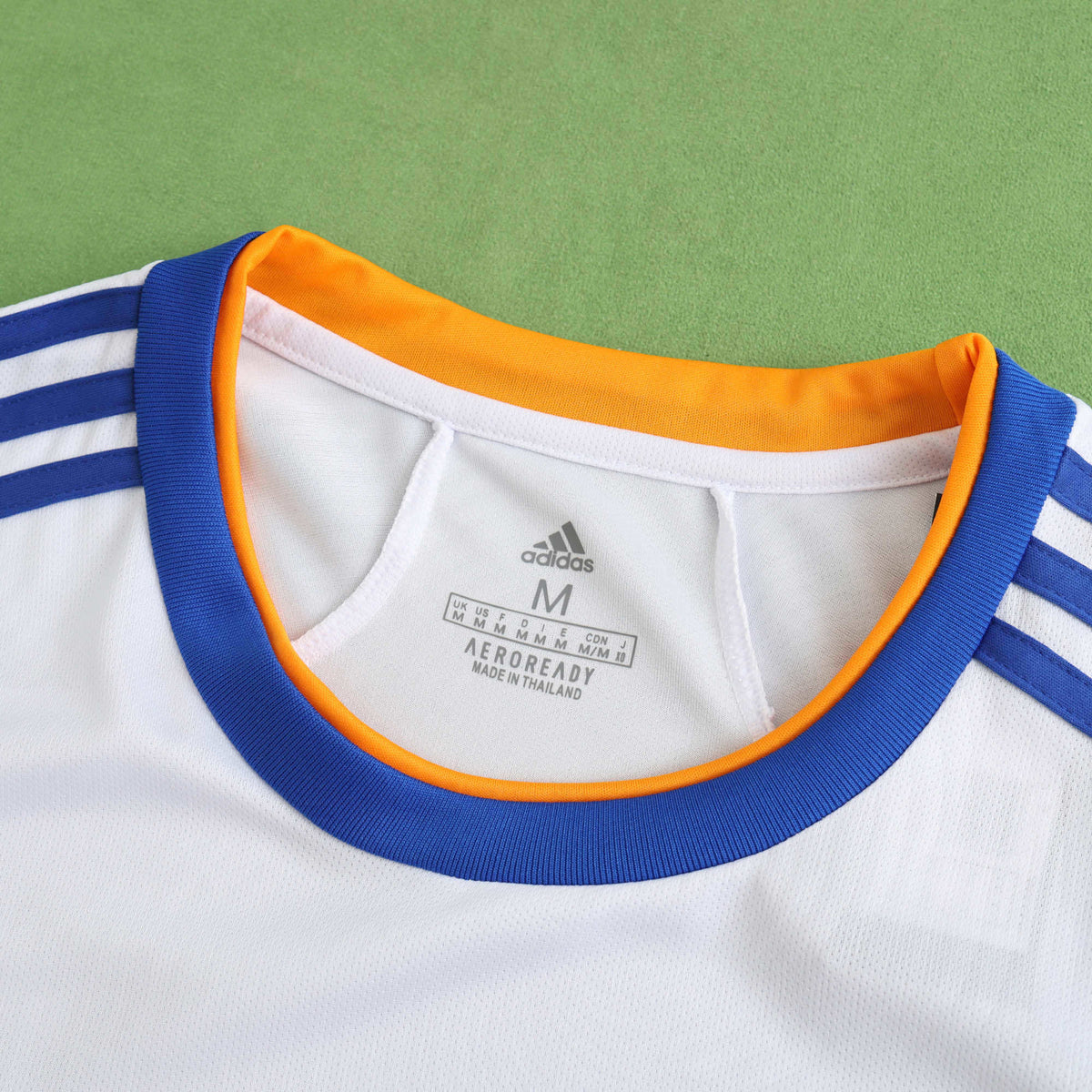 Real Madrid C.F. 2021-2022 Season Home White Retro Football Jersey Trikot Maillot V5