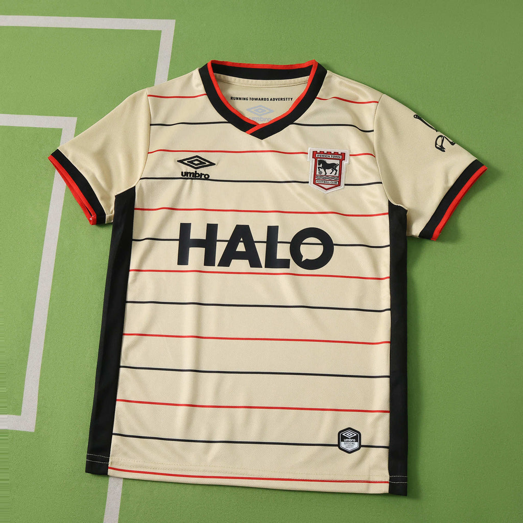 Ipswich Town F.C. 2026-2027 Season Away Kids Football Jersey Trikot Maillot V3