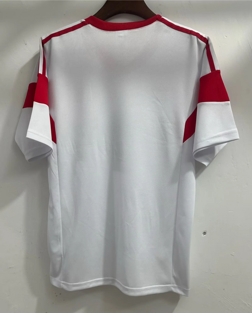 1988 HSV Weißes Home Football Jersey Hamburger Retro Home Jersey – Front View