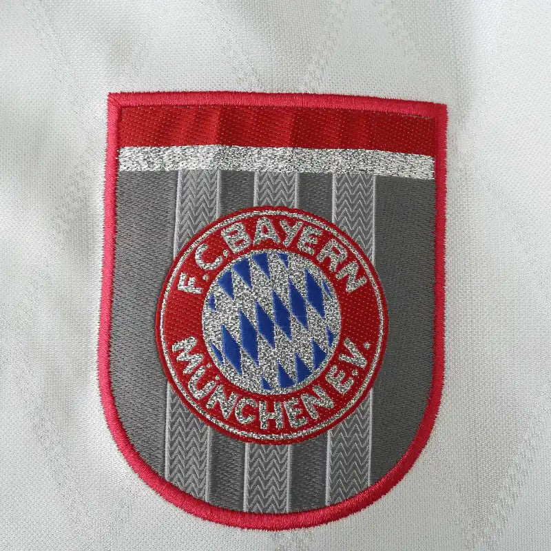 Bayern München 97/98 Season Away White Retro Football Jersey – 4