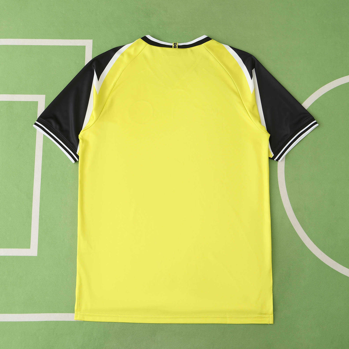 Borussia Dortmund 1995-1996 Season Home Retro Football Jersey Trikot Maillot V2
