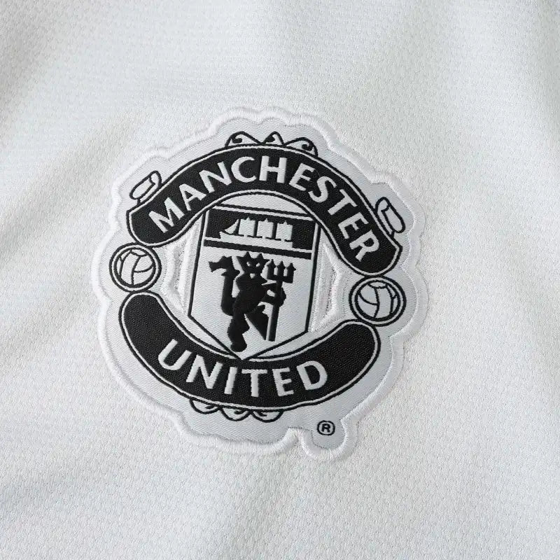 Manchester United F.C 12/13 Season Away White Retro Jersey – 5