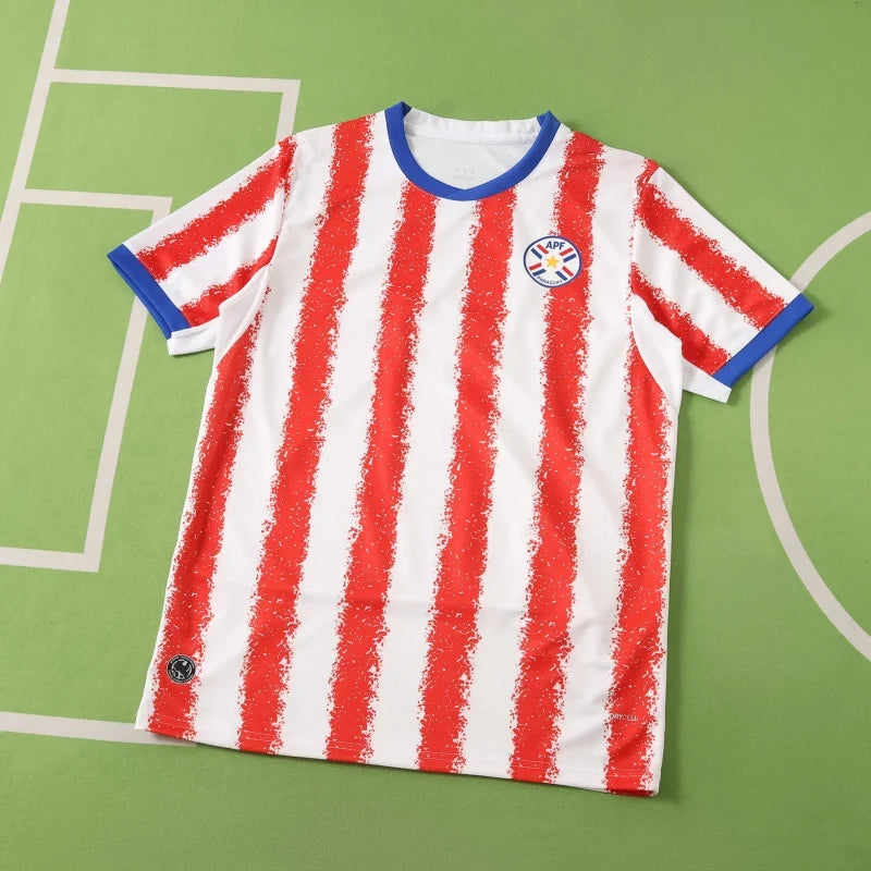 2026 Paraguay World Cup Football Jersey Shirt – Back View