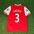 Arsenal 2006/2008 Season Retro Jersey – Bacary Sagna #3 – Back View