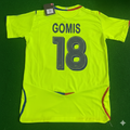 Bafetimbi Gomis 18 Olympique Lyon Third Kit Retro Football Jersey – Back View