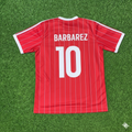 Sergej Barbarez Hamburger SV Rotes Heimtrikot Retro – Back View
