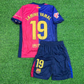 Lamine Yamal Barcelona Home Jersey – Back View