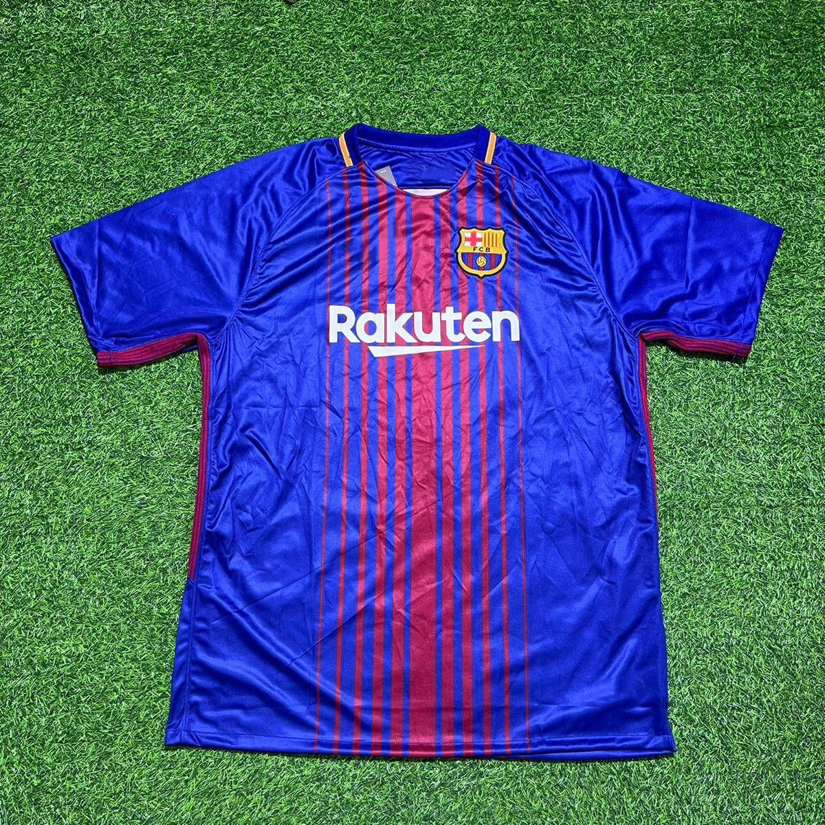 Barcelona 2017/2018 Season Football Jersey – Back View