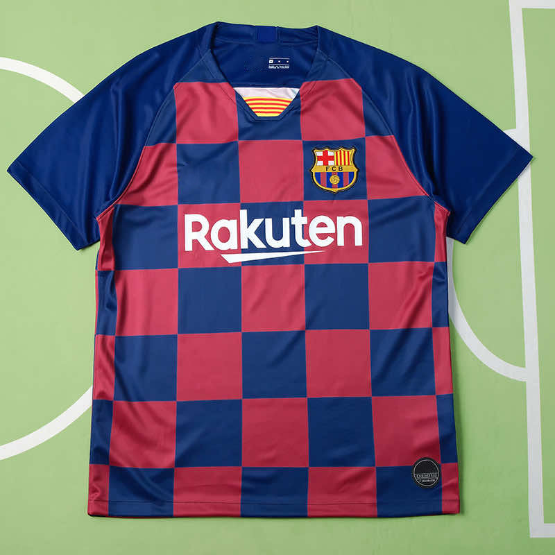 Barcelona 2019-20 Season Home Retro Jersey – Back View