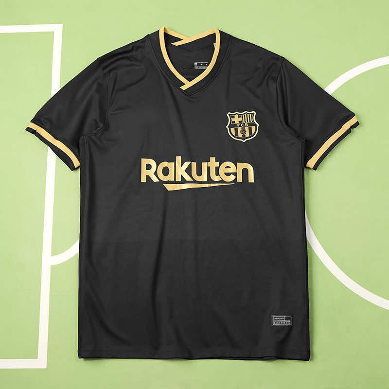 Barcelona 2020-21 Season Away Retro Jersey – Back View