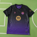 FC Barcelona 2026-2027 Season Away Black And Purple Football Jersey Trikot Maillot