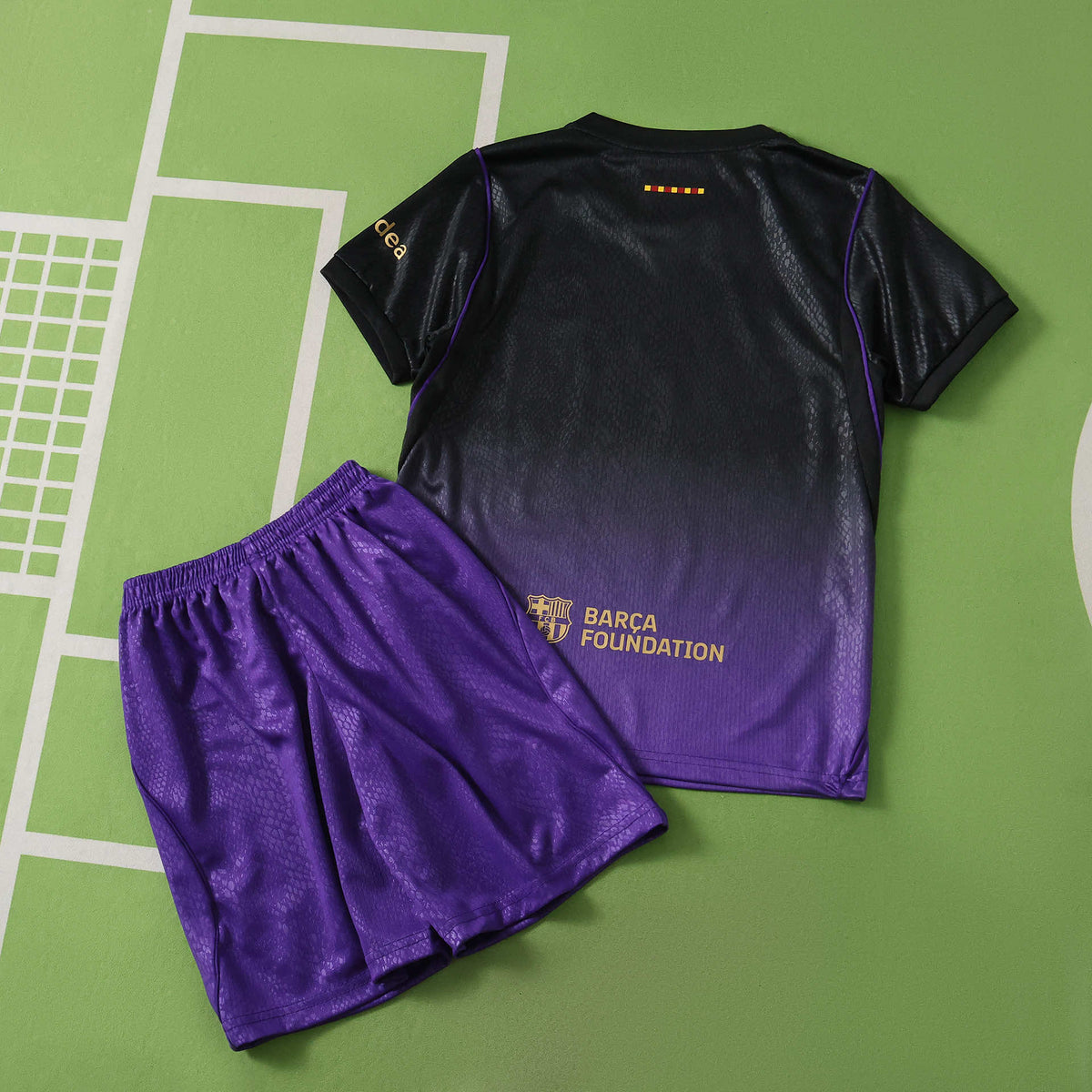 Barcelona 2026-2027 Season Kids Away Football Jersey Trikot Maillot V2