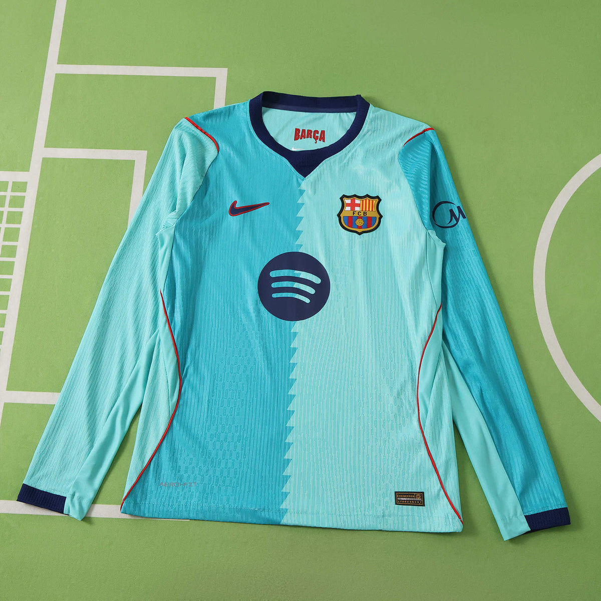 FC Barcelona 2026-2027 Season Third Long Sleeve Football Jersey Trikot Maillot
