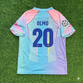 Barcelona Home Miami Sunset New Season 2026 Jersey – Dani Olmo – Back View