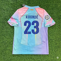 Barcelona Home Miami Sunset New Season 2026 Jersey – Jules Kounde – Back View